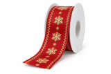 Festive Christmas Ribbon - 1.6 cm x 2.7 m