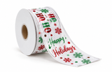 Festive Christmas Ribbon - 1.6 cm x 2.7 m