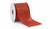 Christmas Glitter Ribbon - 6.5 cm x 2.7 m