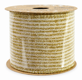 Gold and Red Christmas Ribbon - 2.7 m