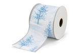 Winter Blue Christmas Ribbon - 2.7 m