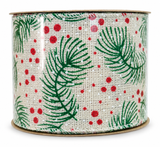 Vintage Christmas Ribbon - 6.5 cm x 2.7 m