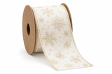 Blush Christmas Ribbon - 63 mm x 2.7 m