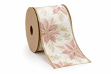 Blush Christmas Ribbon - 63 mm x 2.7 m
