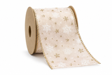 Blush Christmas Ribbon - 63 mm x 2.7 m