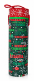Christmas Wine Bottle Cylinder Gift Box
