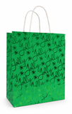 Medium Matte Foil Christmas Gift Bag
