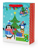 Medium Cute Christmas Character Gift Bag