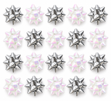 Metallic Gift Bows - 5 cm, 20 Pack