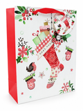 Medium Decorative Christmas Gift Bag