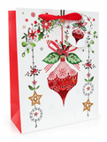 Medium Decorative Christmas Gift Bag