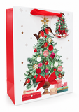 Medium Decorative Christmas Gift Bag