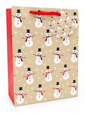 Medium Christmas Icon Foil Gift Bag