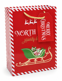 Medium Luxury Foil Christmas Gift Bag