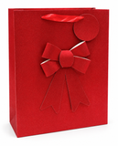 Large Glitter Bow Gift Bag