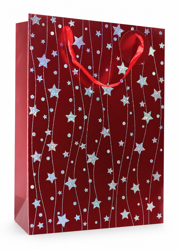 Extra Large Luxury Foil Christmas Gift Bag