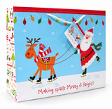 Landscape Christmas Scene Gift Bag