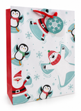 Jumbo Cute Christmas Glitter Gift Bag