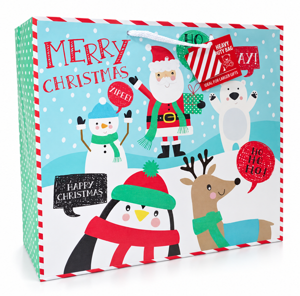 Jumbo Wide Christmas Gift Bag