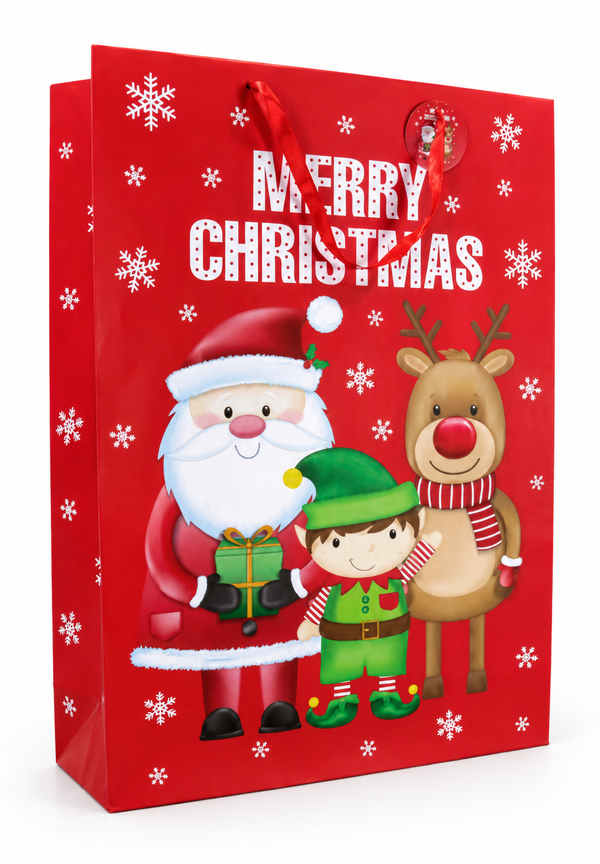 Santa Christmas Gift Bag