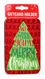Christmas Gift Card Tin