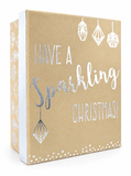 Christmas Kraft Gift Box – 11 × 14 cm