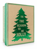 Christmas Kraft Gift Box – 11 × 14 cm