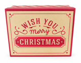 Christmas Kraft Gift Box – 11 × 14 cm