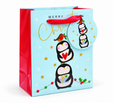Small Printed Christmas Gift Bag