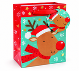 Small Printed Christmas Gift Bag