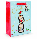 Medium Printed Christmas Gift Bag