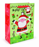 Medium Printed Christmas Gift Bag