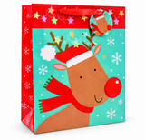 Large Printed Christmas Gift Bag