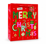Extra Large Printed Christmas Gift Bag
