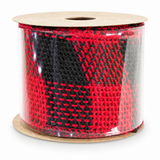Country Woven Christmas Ribbon - 63 mm x 2.7 m