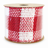 Country Woven Christmas Ribbon - 63 mm x 2.7 m