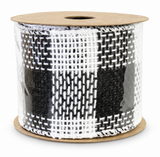 Country Woven Christmas Ribbon - 63 mm x 2.7 m