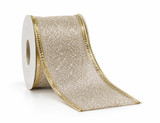 Gold Christmas Ribbon - 50 mm x 2.7 m