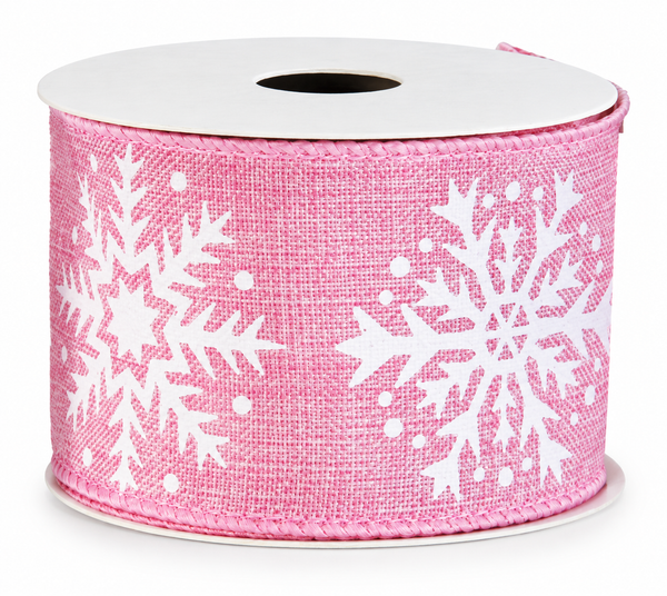 Pink Christmas Ribbon - 50 mm x 2.7 m