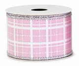 Pink Christmas Ribbon - 50 mm x 2.7 m