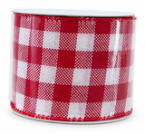 Woven Gingham Ribbon - 60 mm x 2.7 m