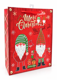 Large Red Christmas Character Gift Bag
