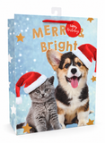 Extra Large Christmas Pets Gift Bag
