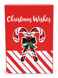 Rectangular Foil Christmas Gift Card Box