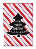 Rectangular Foil Christmas Gift Card Box
