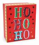 Red Fancy Foil Christmas Gift Box