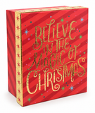 Red Fancy Foil Christmas Gift Box