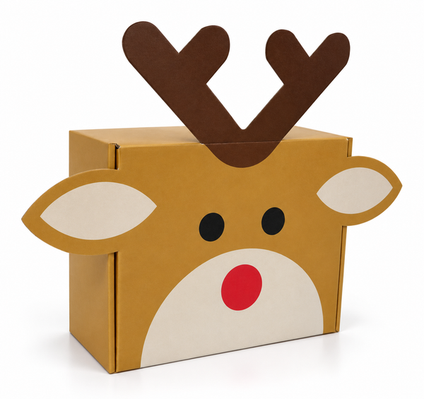 Foldable Christmas Character Gift Box
