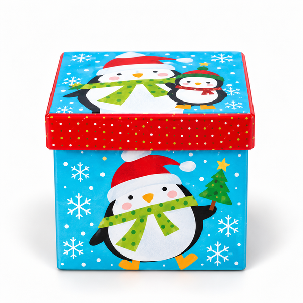 Square Christmas Character Gift Box
