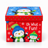 Square Christmas Character Gift Box